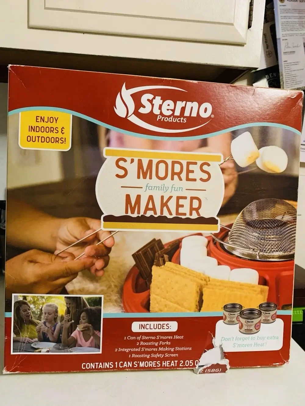 Sterno S'Mores Maker Indoor & Outdoor Camping Picnics Tailgating New in Box